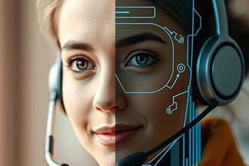  جایگزینی هوش مصنوعی با برنامه‌های مکالمه تلفنی (Telephone conversation programs) 